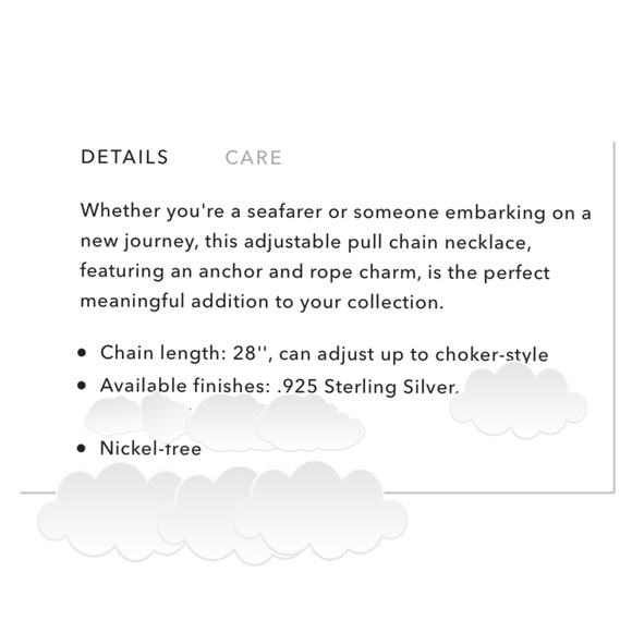 Alex and Ani anchor pull chain necklace - Picture 3 of 3